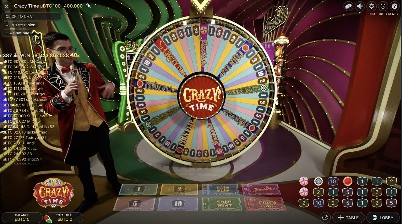 crazy time казино